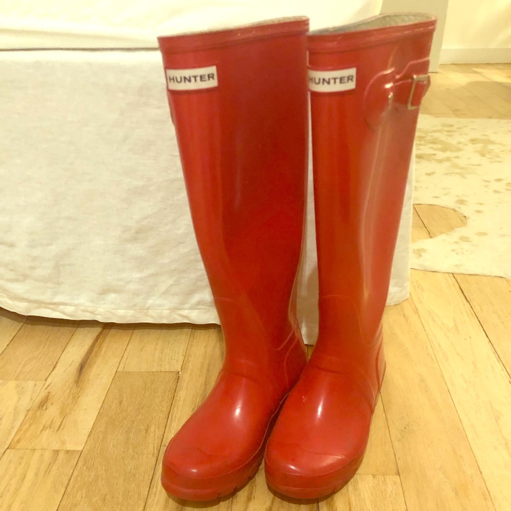 Hunter rain boots